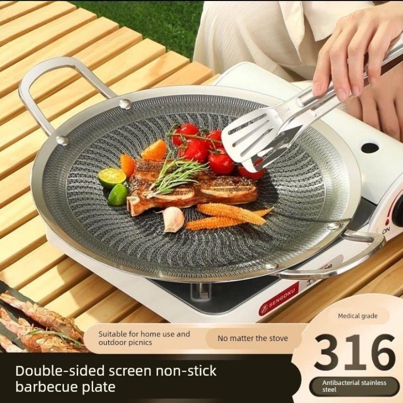 Commercial Kitchen Appliance - 316 Stainless Steel Multifunctional Cooking BBQ