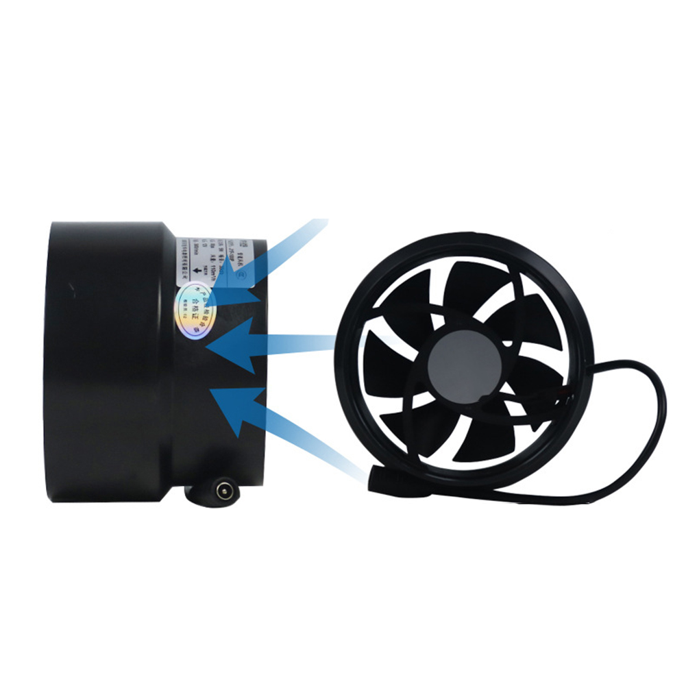 Commercial Kitchen Ventilation - 12V Duct Fan Ventilation Exhaust Fan