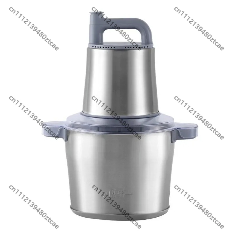 Commercial Kitchen Grinder - 6L Stainless Steel Electric Meat Grinder