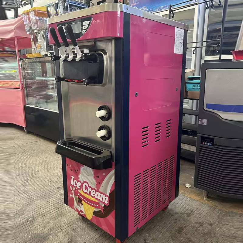 Commercial Kitchen Ice Machine - Stainless Steel Soft Ice Cream Machine
