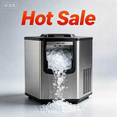 Commercial Kitchen Ice Machine - New Innovation Compact Ice Maker Machine