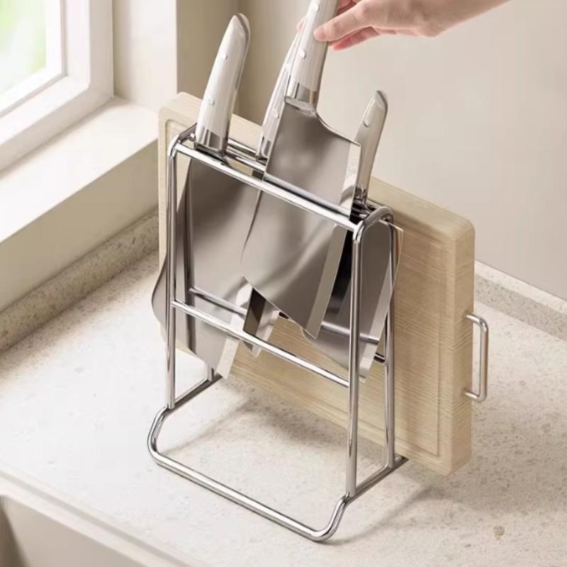 Commercial Kitchen Knife Holder - Kitchen Knife Organizer Rack With Cutting