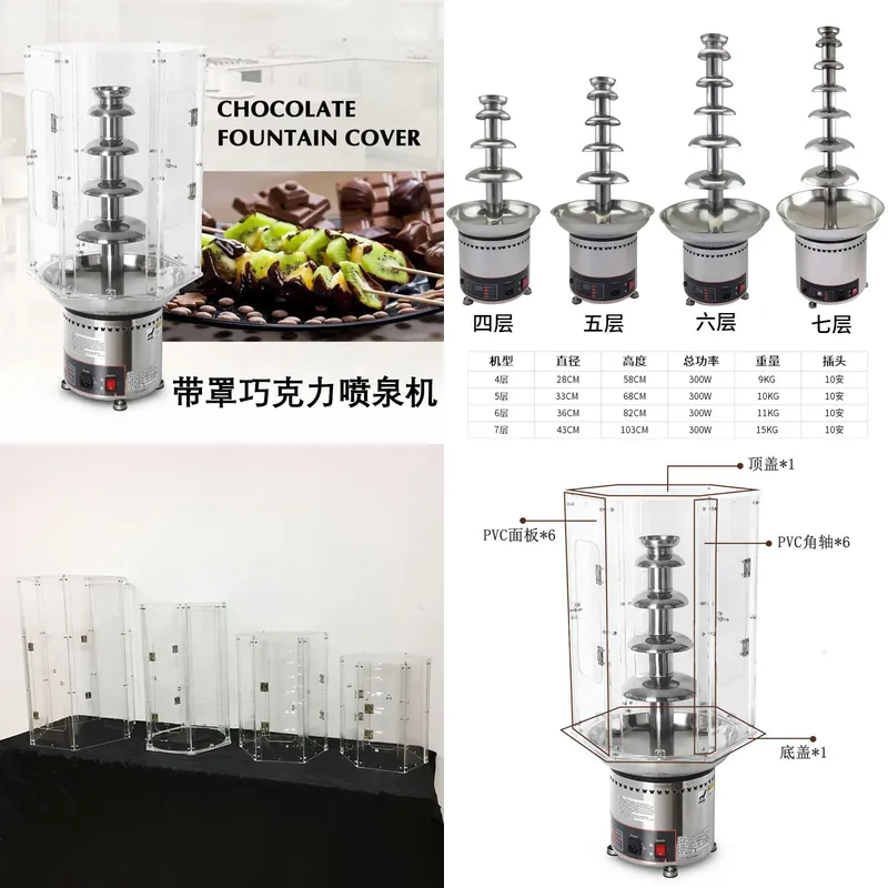 Chocolate Fountain Commercial - Chocolate Fountain Machine Waterfall Machine for