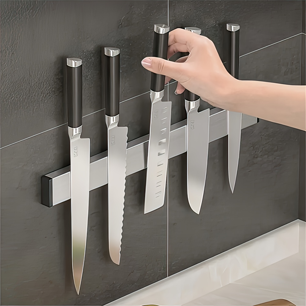 Commercial Kitchen Knife Holder - 1Pc Magnetic Knife Holder For Wall