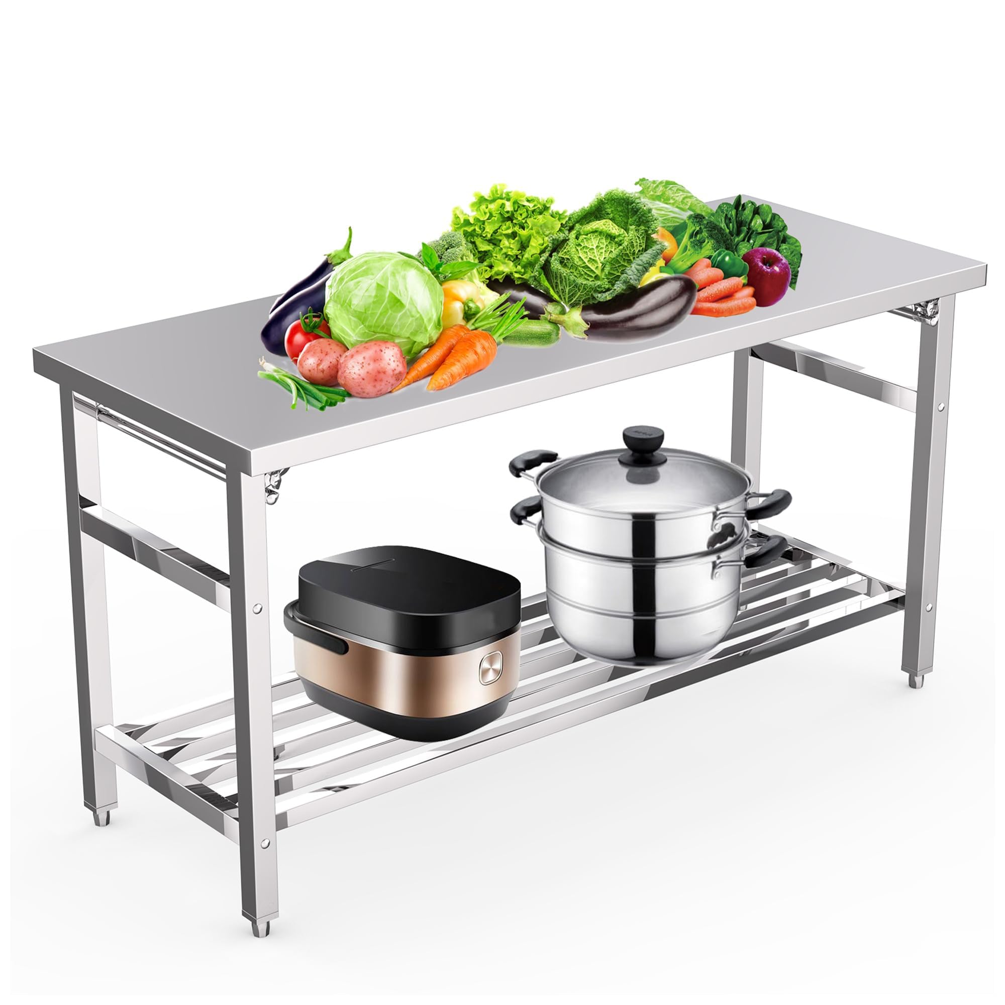 Commercial Kitchen Prep Table - 60