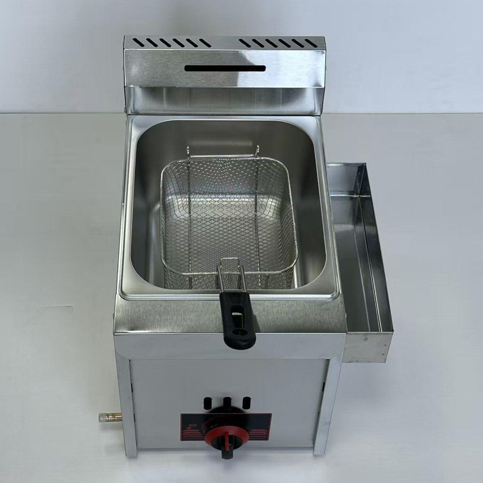 Commercial Kitchen Appliance - Commercial Deep Fryer Gas Fryer Sturdy