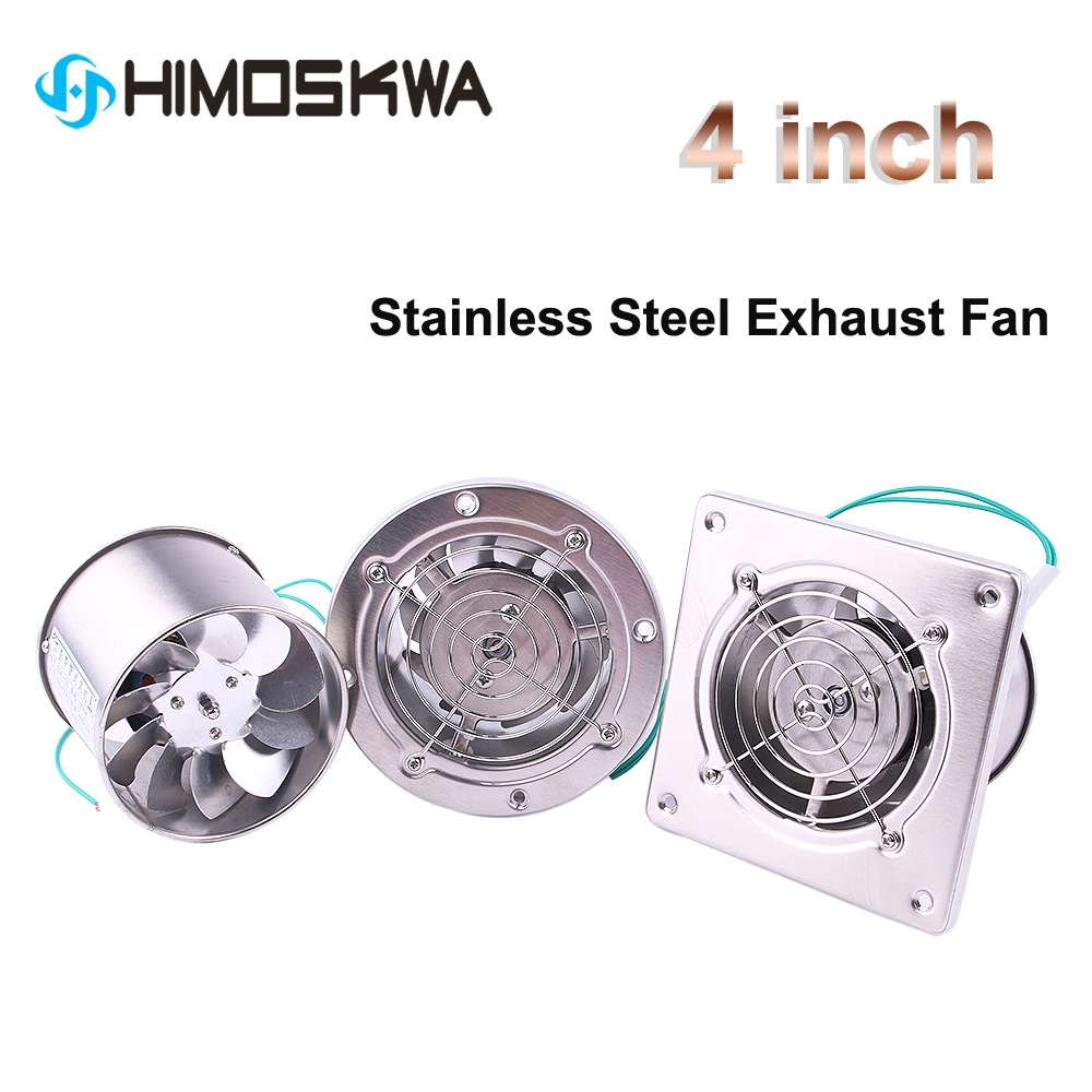 Commercial Kitchen Ventilation - 4 Inch Ống Thép Không Gỉ