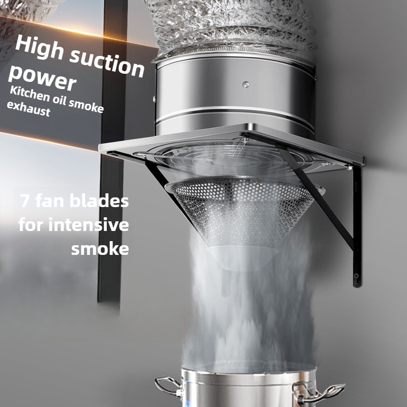 Commercial Kitchen Ventilation - 6/8Inch Extractor Ventilation Fan Exhaust Air