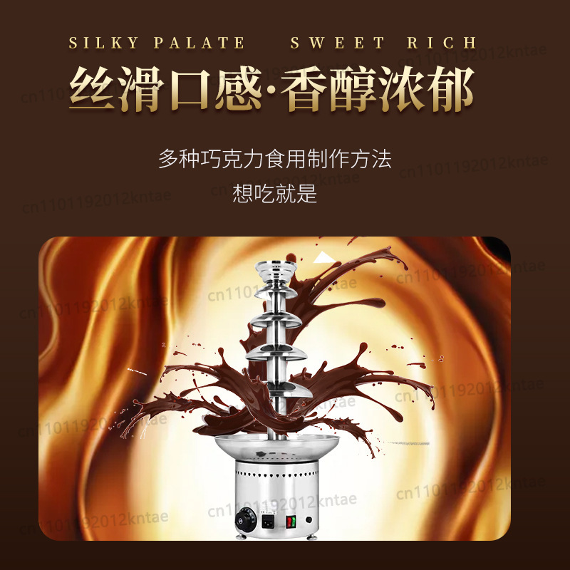 Five-tier commercial large cho - đánh giá và giá Chocolate Fountain Commercial