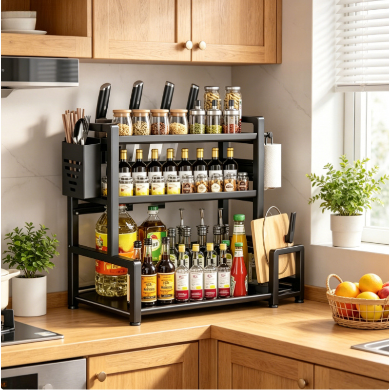 Kitchen Spice Rack Organizer,  - đánh giá và giá Commercial Kitchen Knife Holder