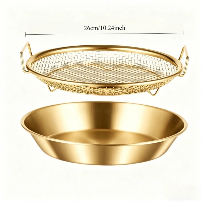 Gold Heavy Duty Deep Fryer Rac - đánh giá và giá Commercial Kitchen Appliance