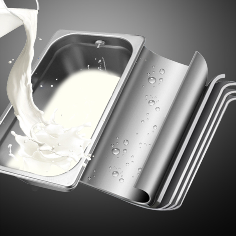 Stainless Steel Ice Cream Mach - đánh giá và giá Commercial Kitchen Ice Machine