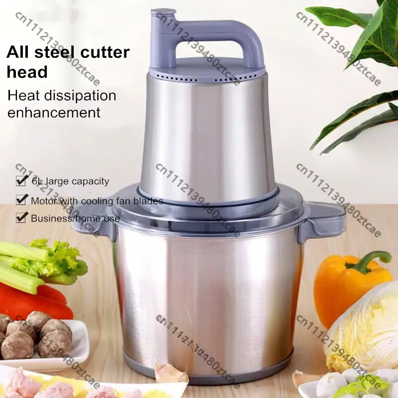 6L Stainless Steel Electric Me - đánh giá và giá Commercial Kitchen Grinder