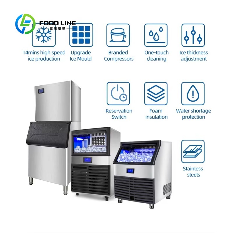 Commercial Ice Cube Maker Mach - đánh giá và giá Commercial Kitchen Ice Machine