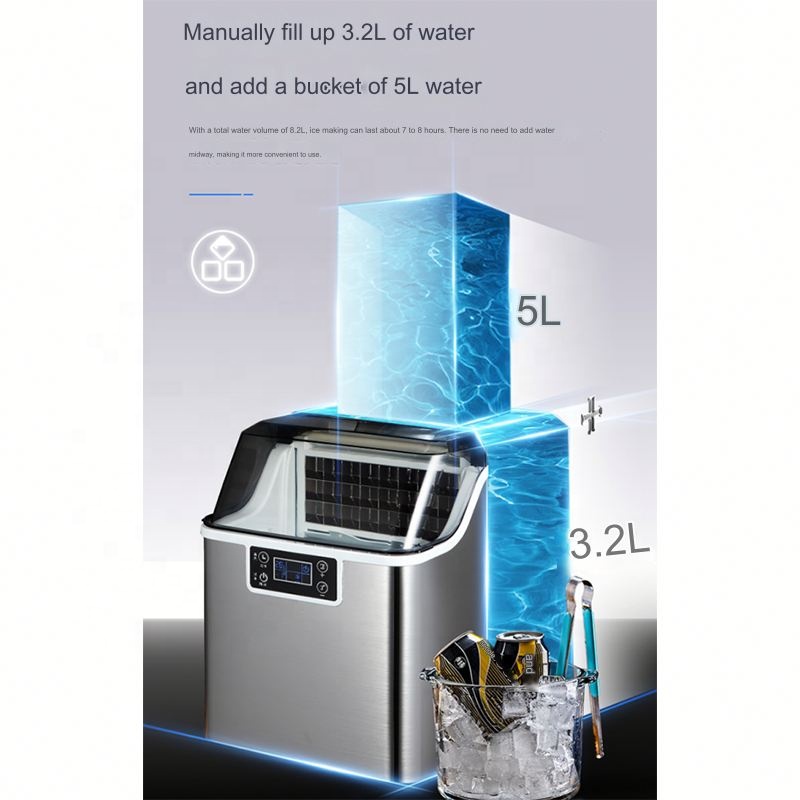 Professional custom ice machin - đánh giá và giá Commercial Kitchen Ice Machine