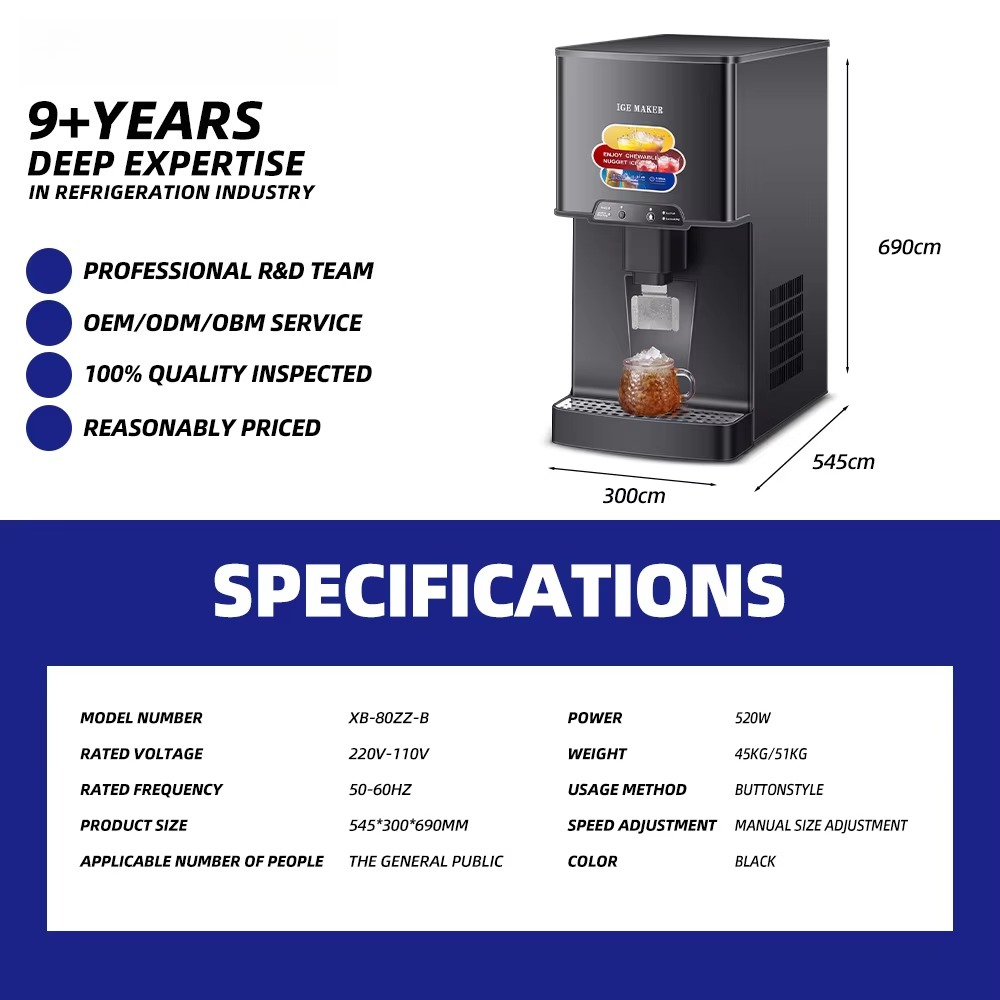 New Innovation Compact  Ice Ma - đánh giá và giá Commercial Kitchen Ice Machine