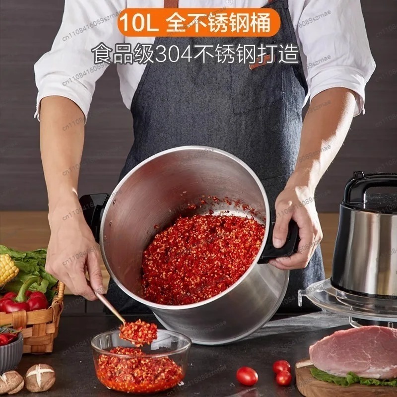 10L Stainless Steel Electric P - đánh giá và giá Commercial Kitchen Grinder