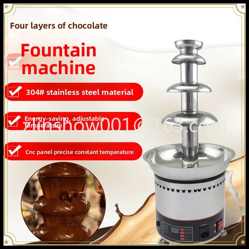 4-Layer Chocolate Fountain Mac - đánh giá và giá Chocolate Fountain Commercial