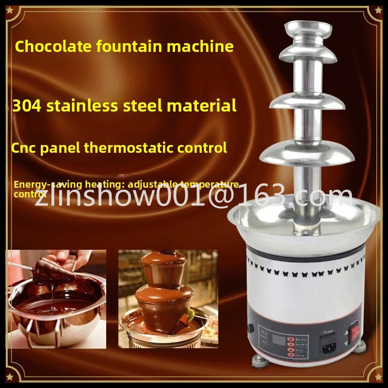 4-Layer Chocolate Fountain Mac - đánh giá và giá Chocolate Fountain Commercial