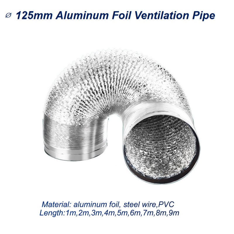 ∅125mm Aluminum Foil Ventilati - đánh giá và giá Commercial Kitchen Ventilation