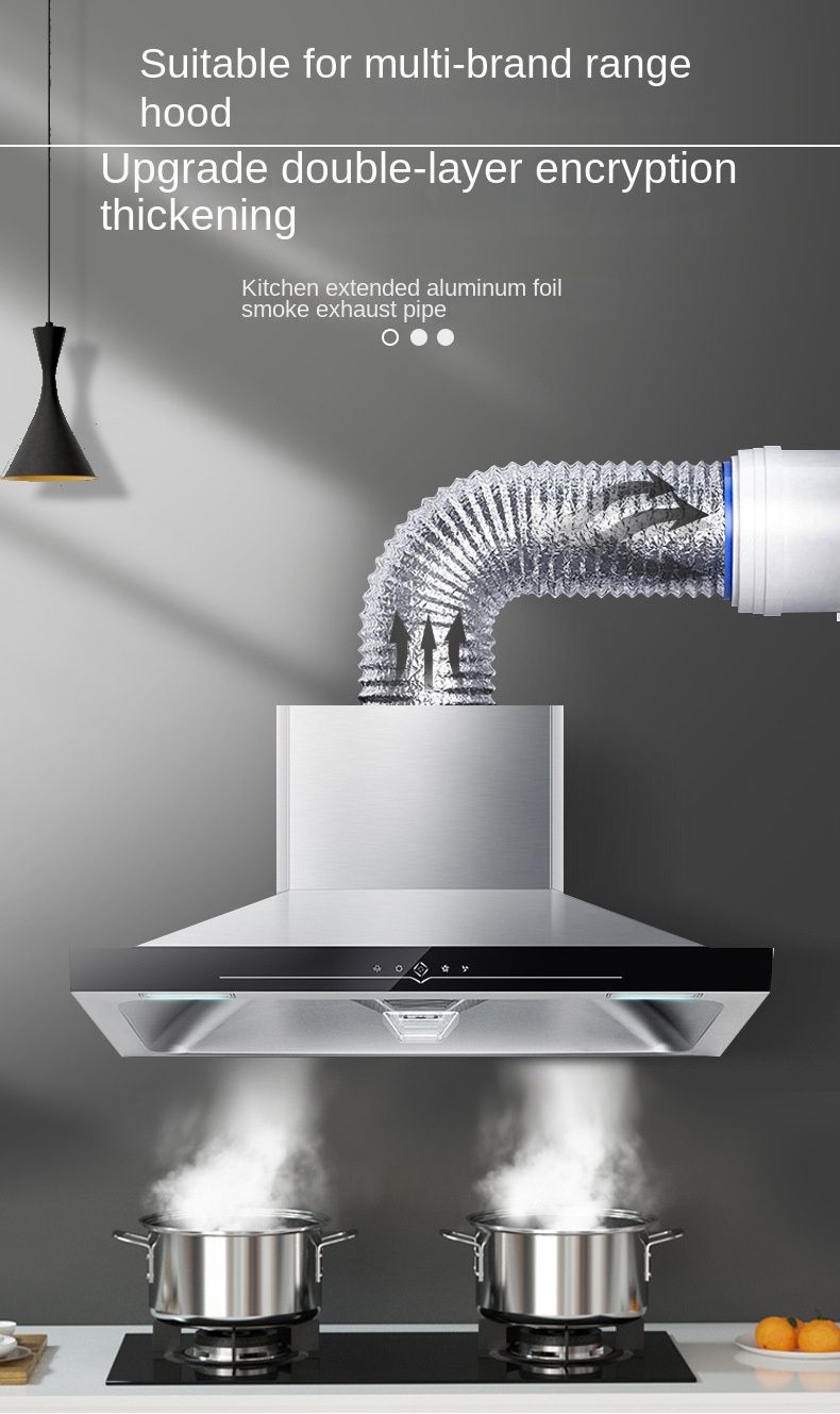 ∅125mm Aluminum Foil Ventilati - đánh giá và giá Commercial Kitchen Ventilation