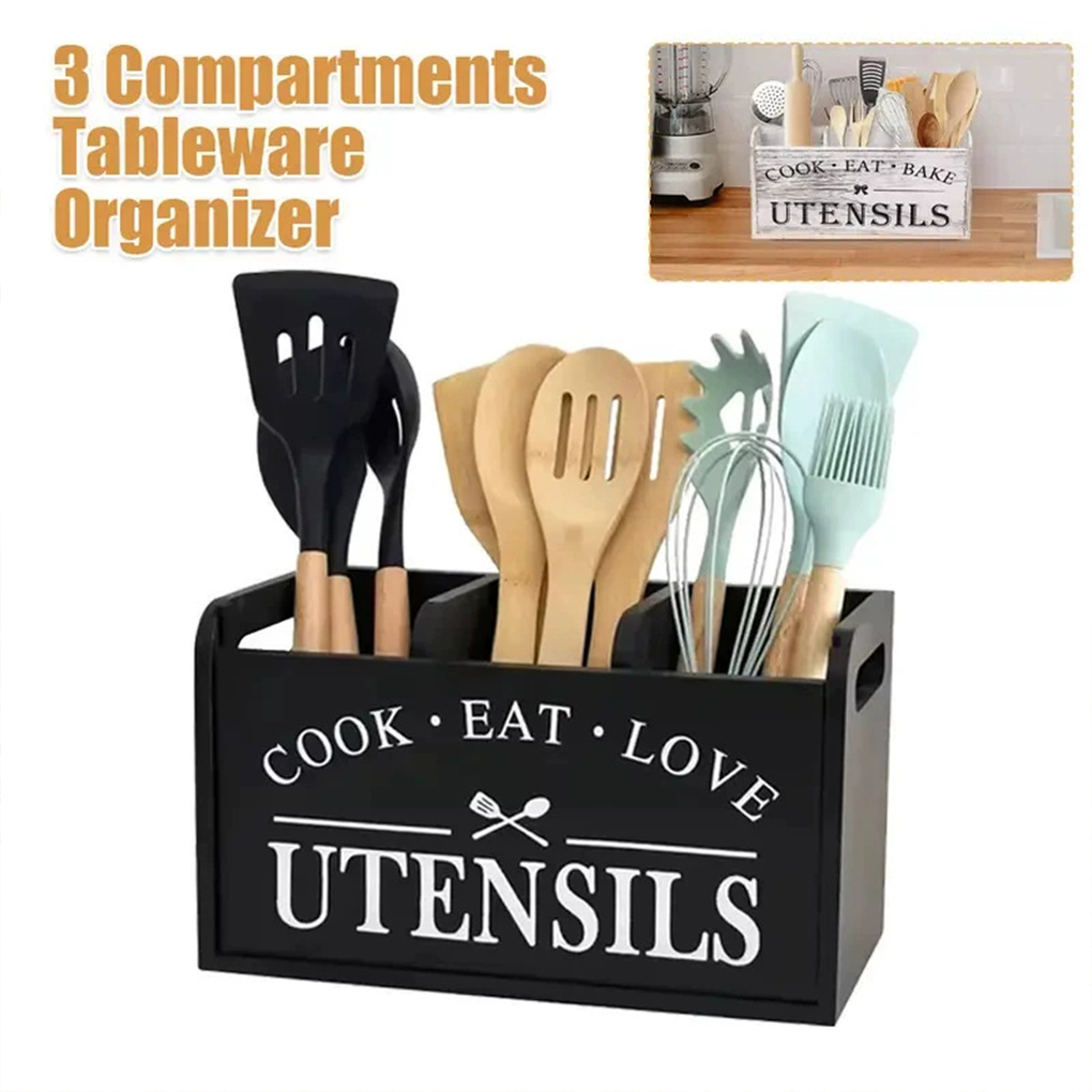Wood Kitchen Utensils Holder 3 - đánh giá và giá Commercial Kitchen Knife Holder