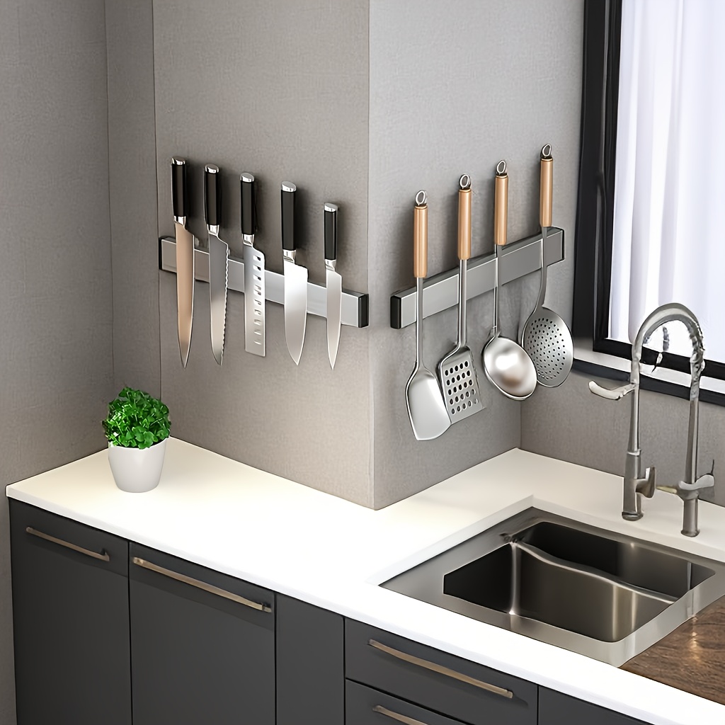 1Pc Magnetic Knife Holder For  - đánh giá và giá Commercial Kitchen Knife Holder