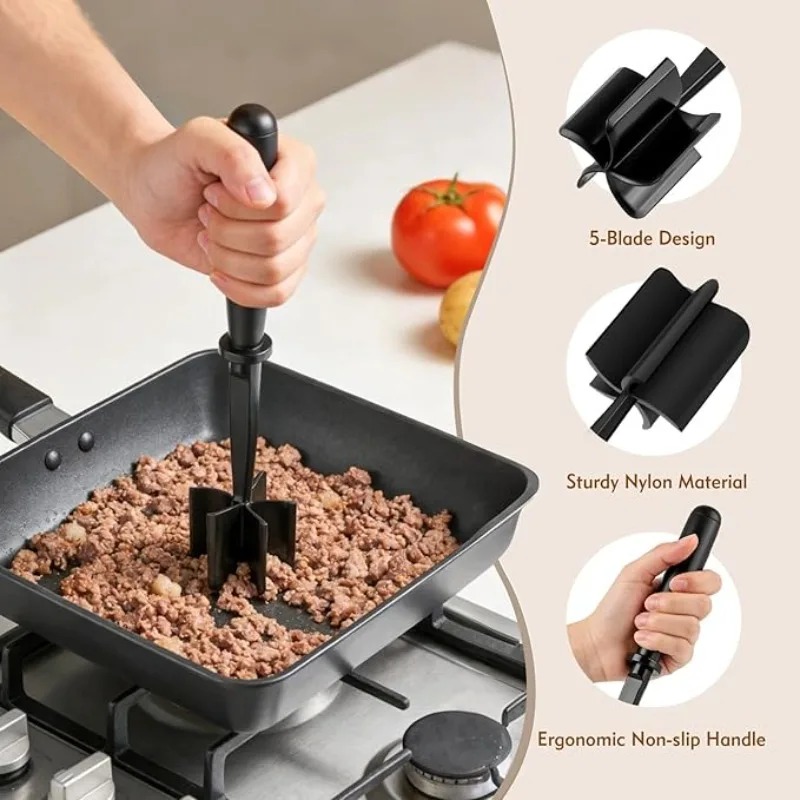 1pc Meat Chopper Handheld Meat - đánh giá và giá Commercial Kitchen Grinder