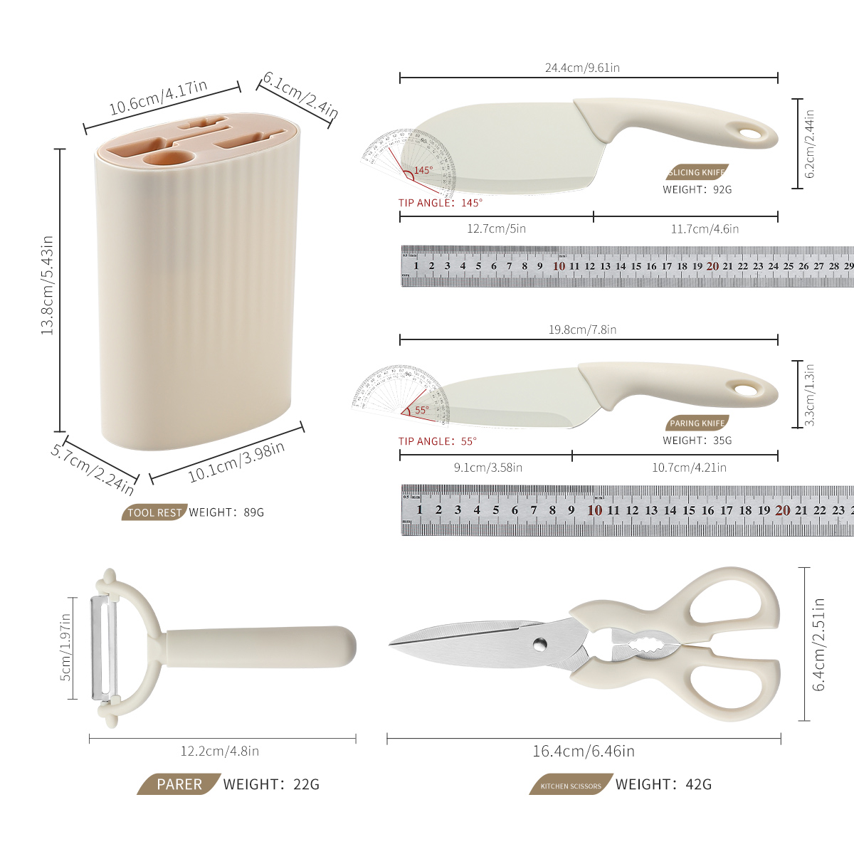 Stainless Steel Kitchen Knife  - đánh giá và giá Commercial Kitchen Knife Holder