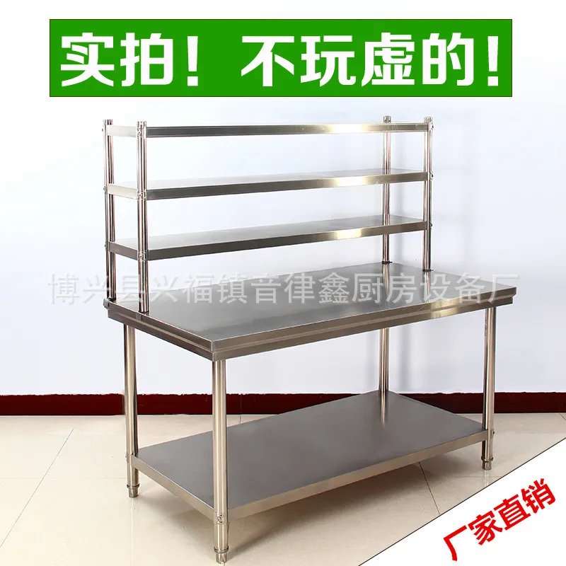 Stainless Steel Workbench Kitc - đánh giá và giá Commercial Kitchen Prep Table