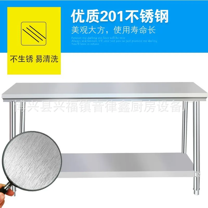 Stainless Steel Workbench Kitc - đánh giá và giá Commercial Kitchen Prep Table