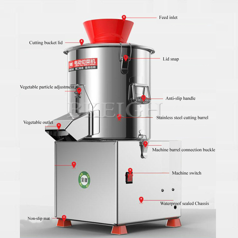 Electric Vegetable Cutter Comm - đánh giá và giá Commercial Kitchen Grinder