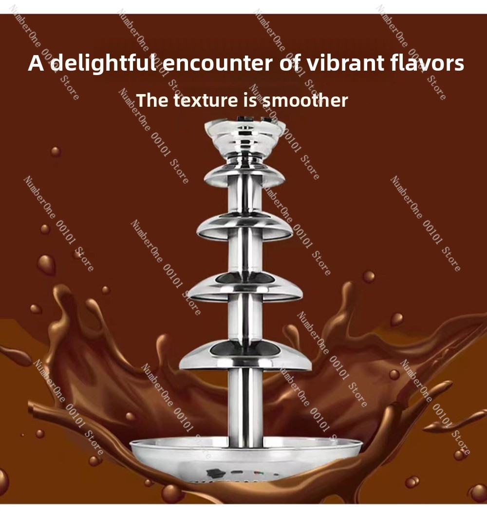 4-7 layers chocolate fountain  - đánh giá và giá Chocolate Fountain Commercial