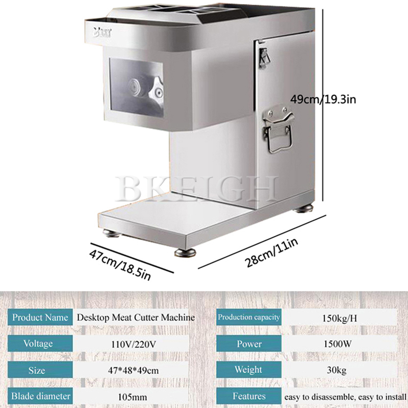 Electric Commercial Meat Cutte - đánh giá và giá Commercial Kitchen Appliance