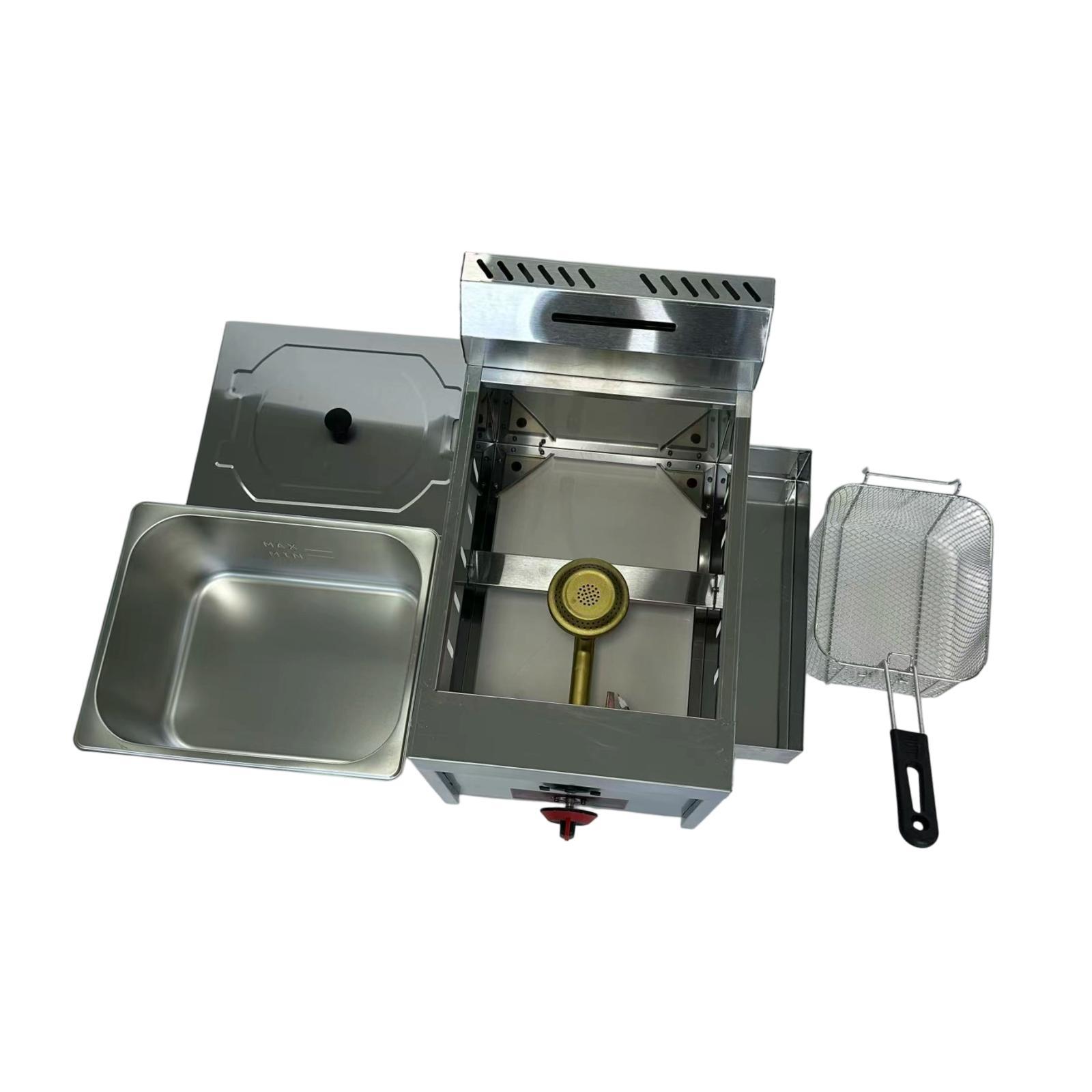 Commercial Deep Fryer Gas Frye - đánh giá và giá Commercial Kitchen Appliance