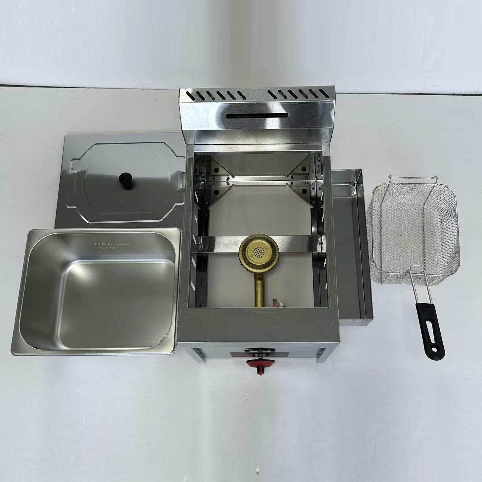 Commercial Deep Fryer Gas Frye - đánh giá và giá Commercial Kitchen Appliance