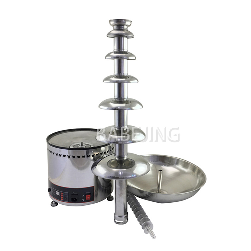 BABEJING High Quality 7-Layer  - đánh giá và giá Chocolate Fountain Commercial