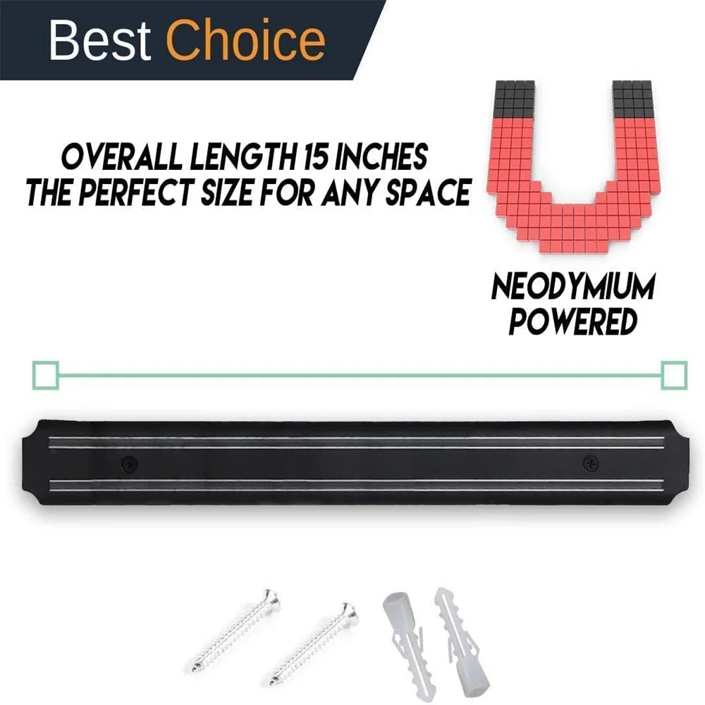 13 Inch Magnetic Knife Holder  - đánh giá và giá Commercial Kitchen Knife Holder