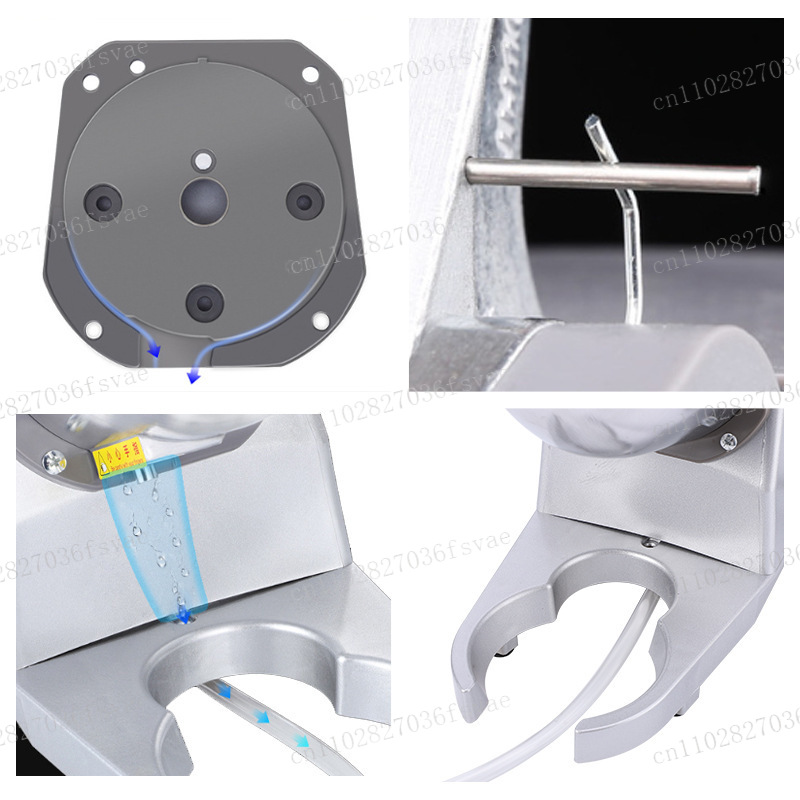 Double Blade Ice Crusher Machi - đánh giá và giá Commercial Kitchen Ice Machine
